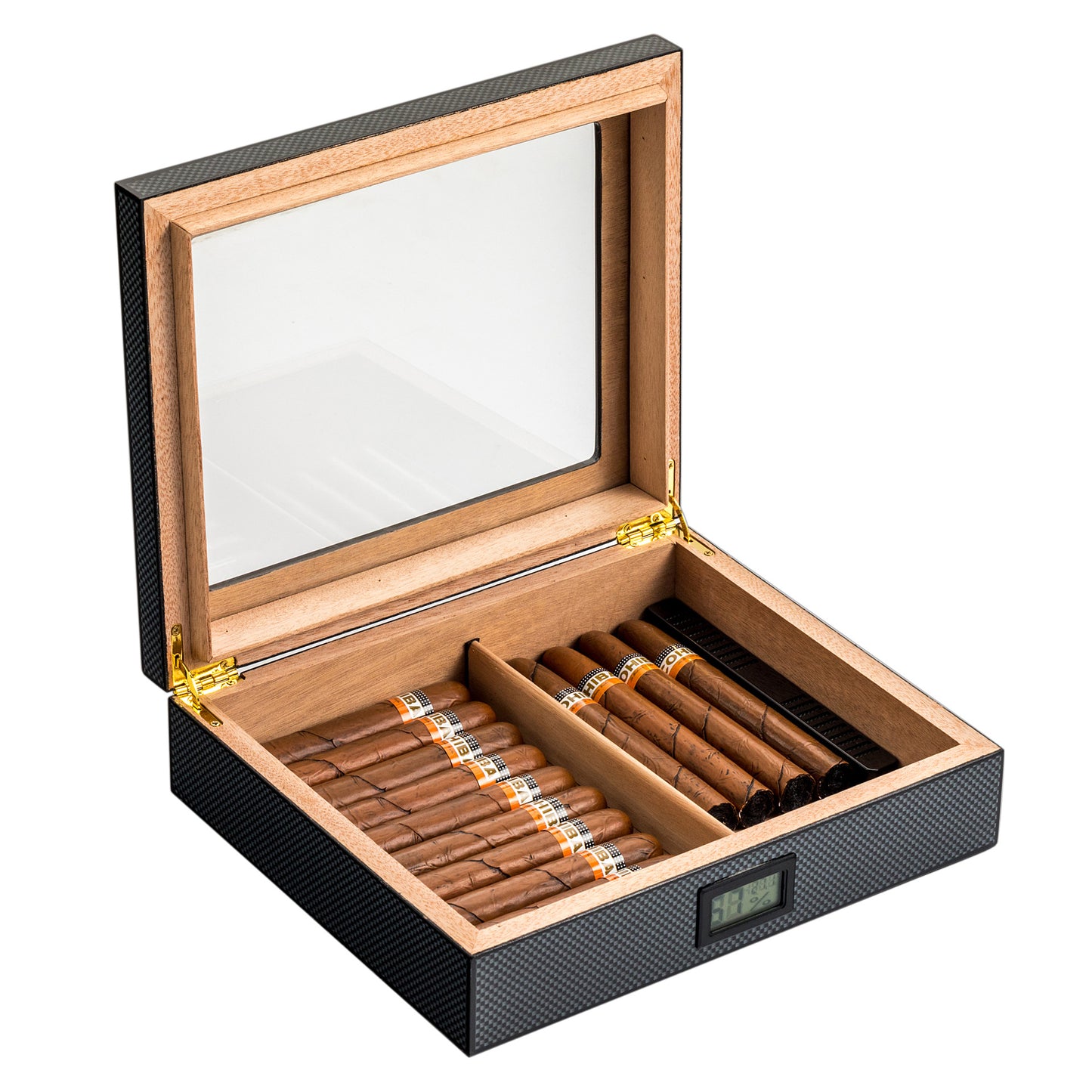 Humidor with Digital Hygrometer