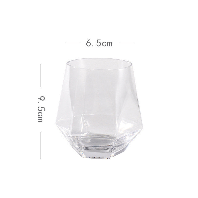 Hexagonal Lightweight Whiskey Glass