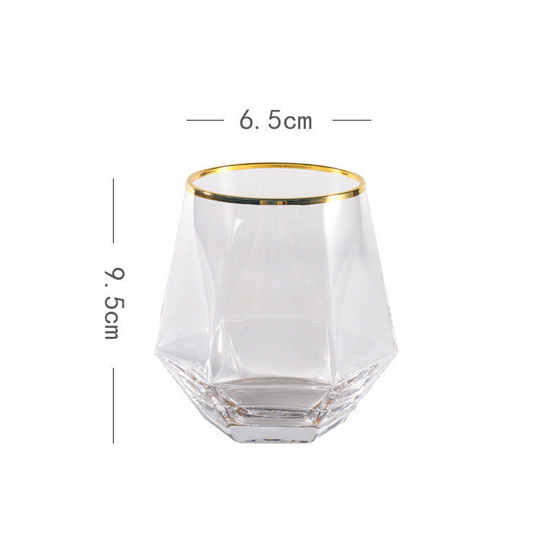 Hexagonal Lightweight Whiskey Glass