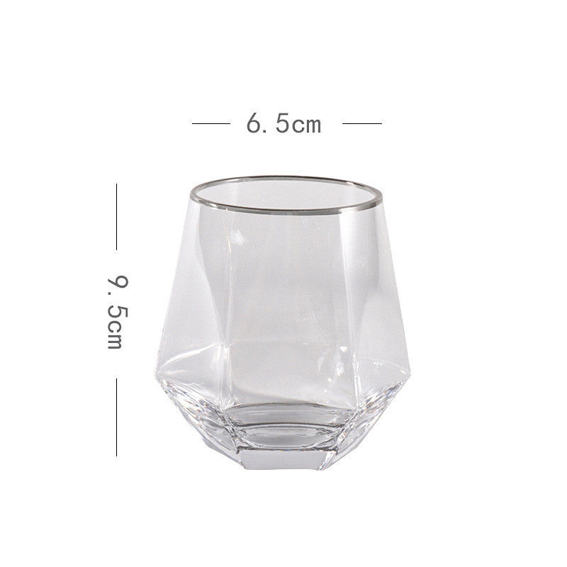 Hexagonal Lightweight Whiskey Glass