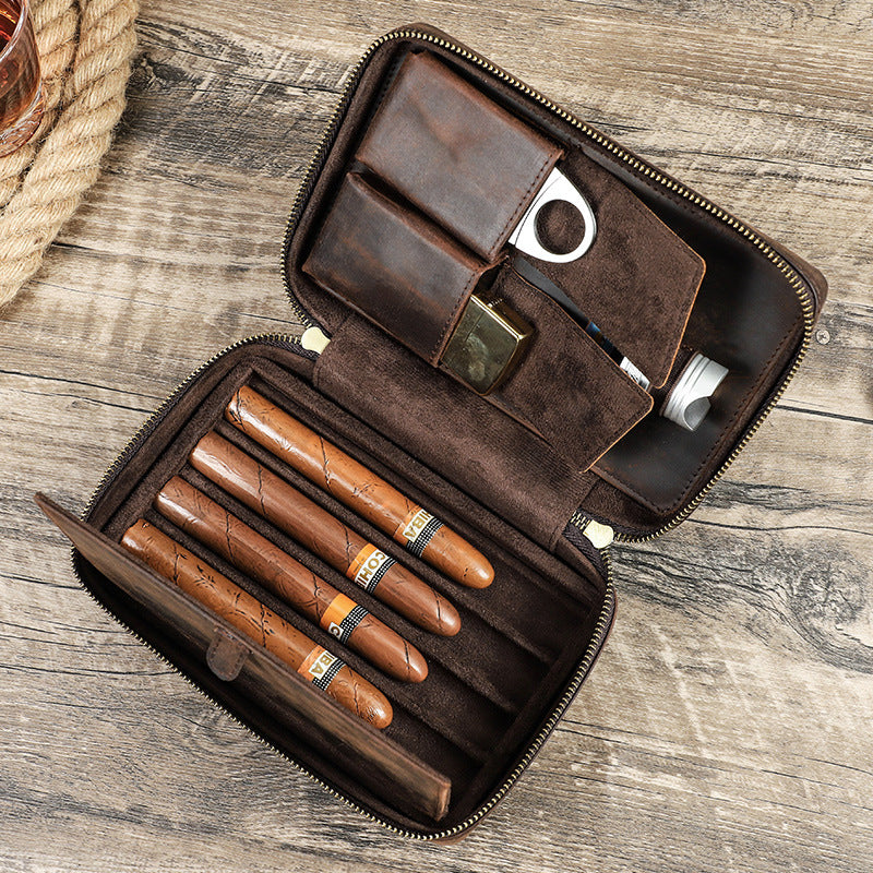 Handmade Leather Humidor