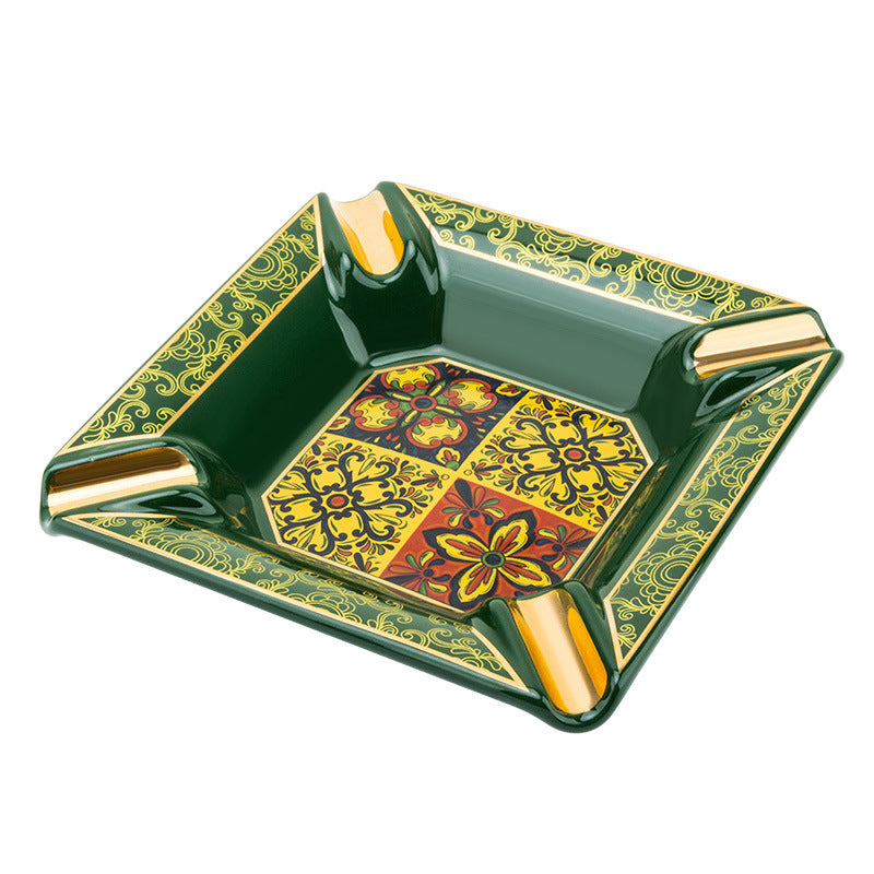 Classic Ceramic Cigar Ashtray