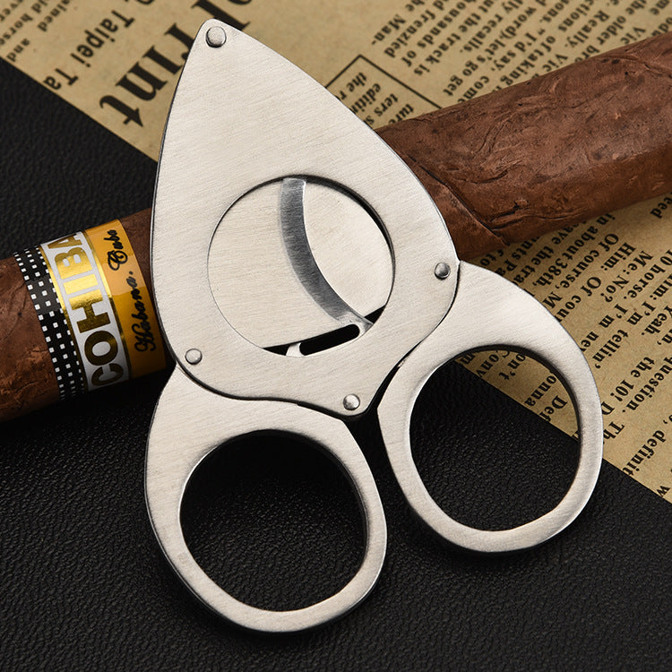 Sharp Stainless Steel Cigar Cutter