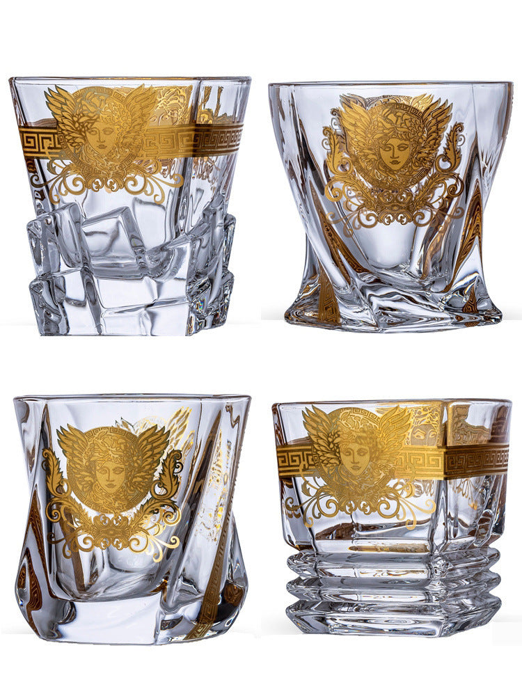 Medusa Head Crystal Glasses