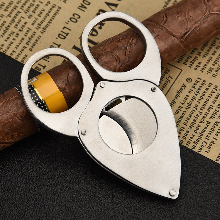 Sharp Stainless Steel Cigar Cutter