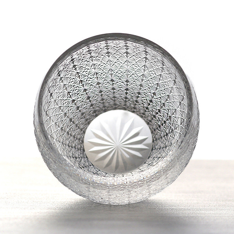 Jinzhi Hand-Carved Crystal Glass