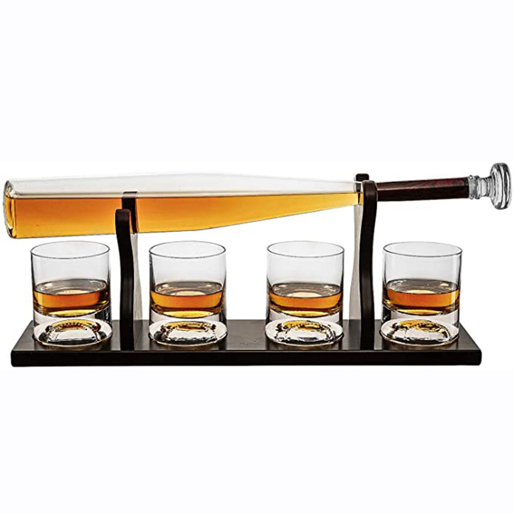 Baseball Style Decanter Set