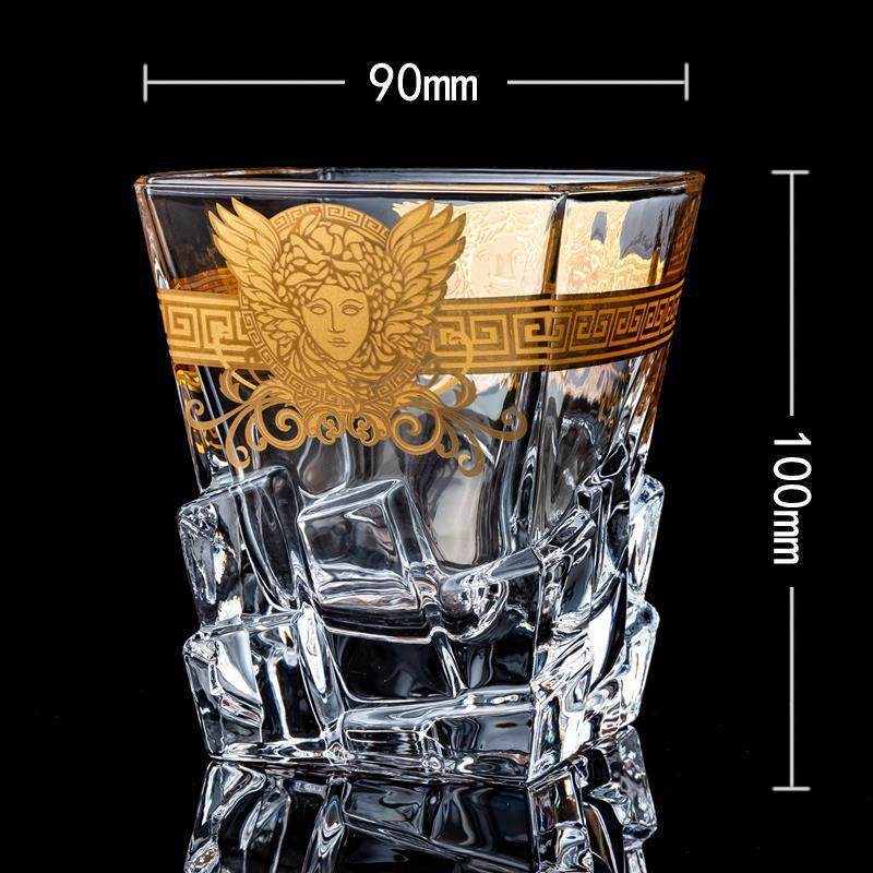 Medusa Head Crystal Glasses