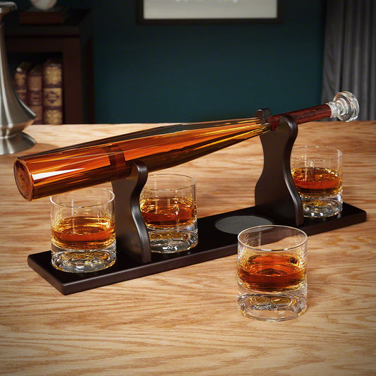 Baseball Style Decanter Set