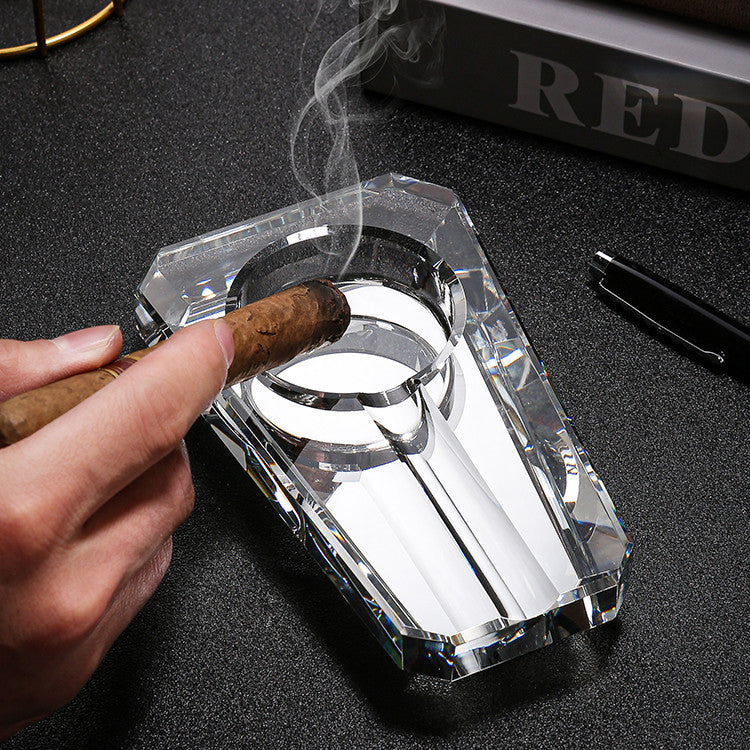 Crystal Cigar Ashtray