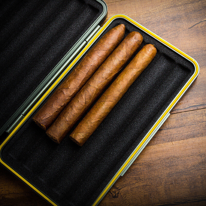 Portable Elegant Humidor Aviation Aluminum