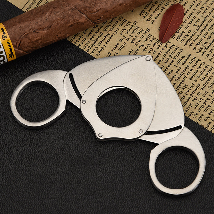 Sharp Stainless Steel Cigar Cutter